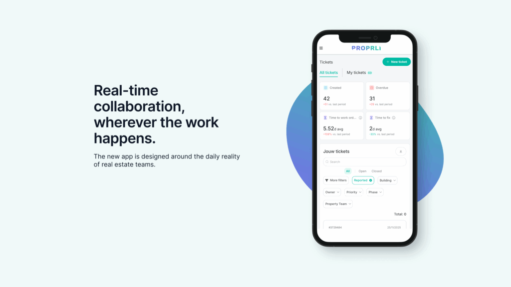 New mobile app for property management