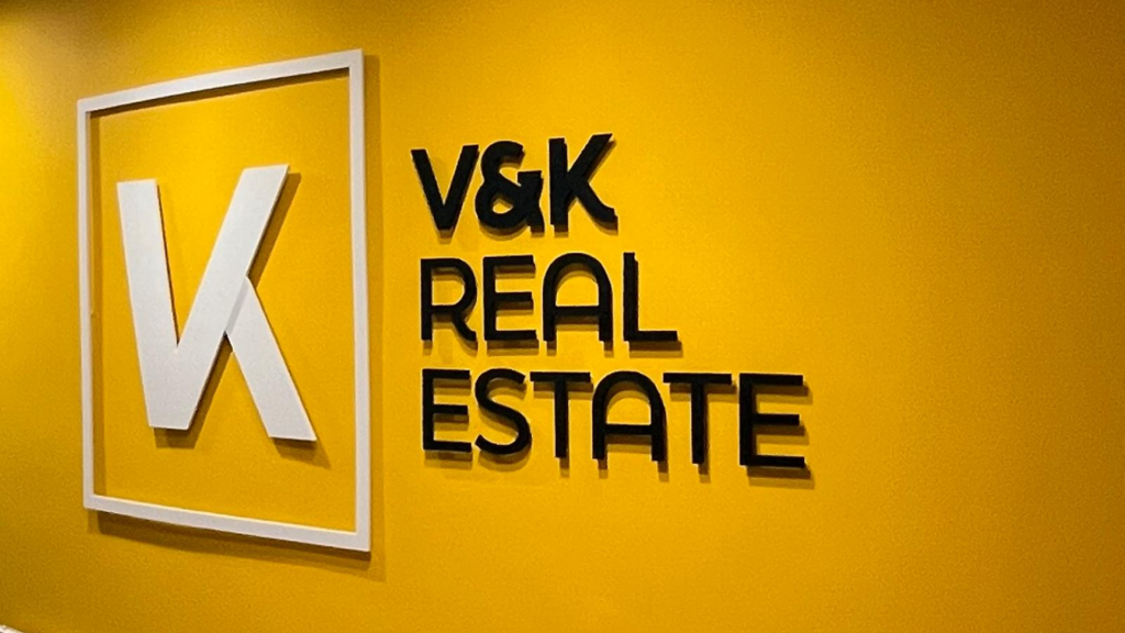 V&K Real Estate office logo