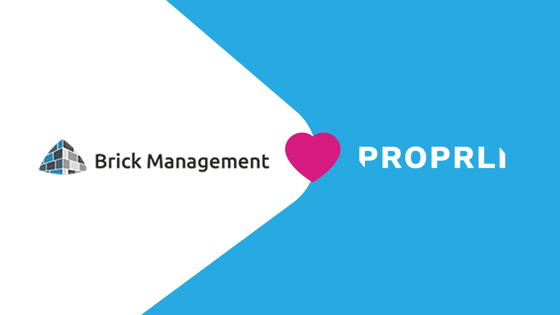Brick Management logo and Proprli logo's
